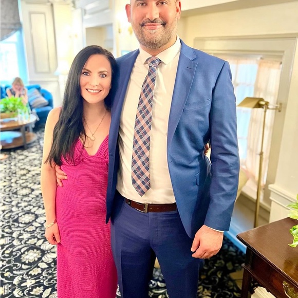 Skylar Rose Fuchsia Midi Dress - Picture 3 of 5